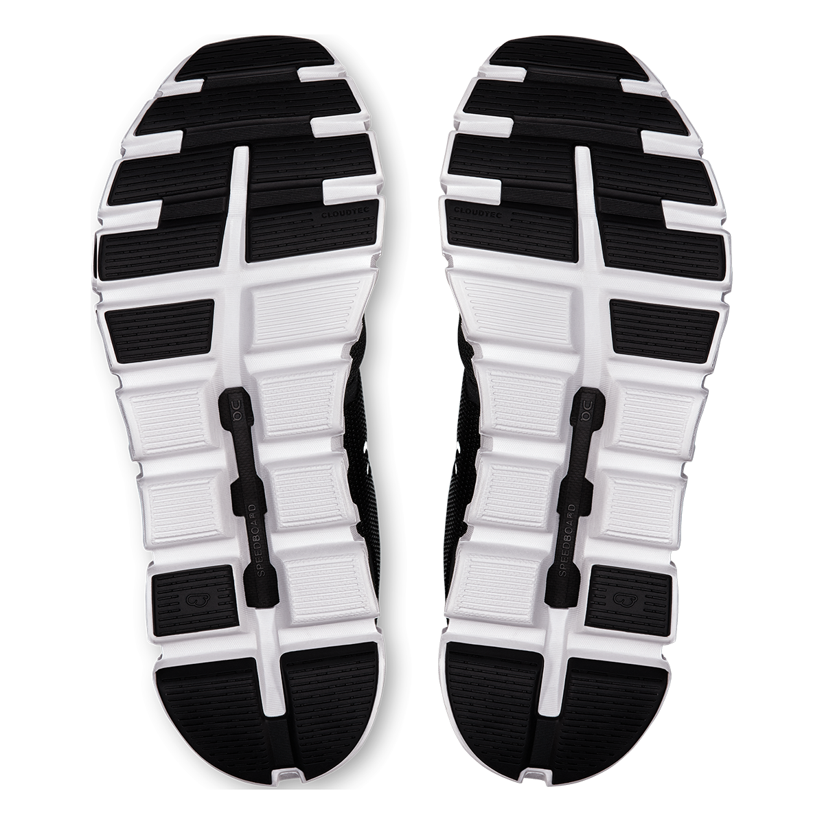 On Cloud 6 Men's - Black/White - product view 4