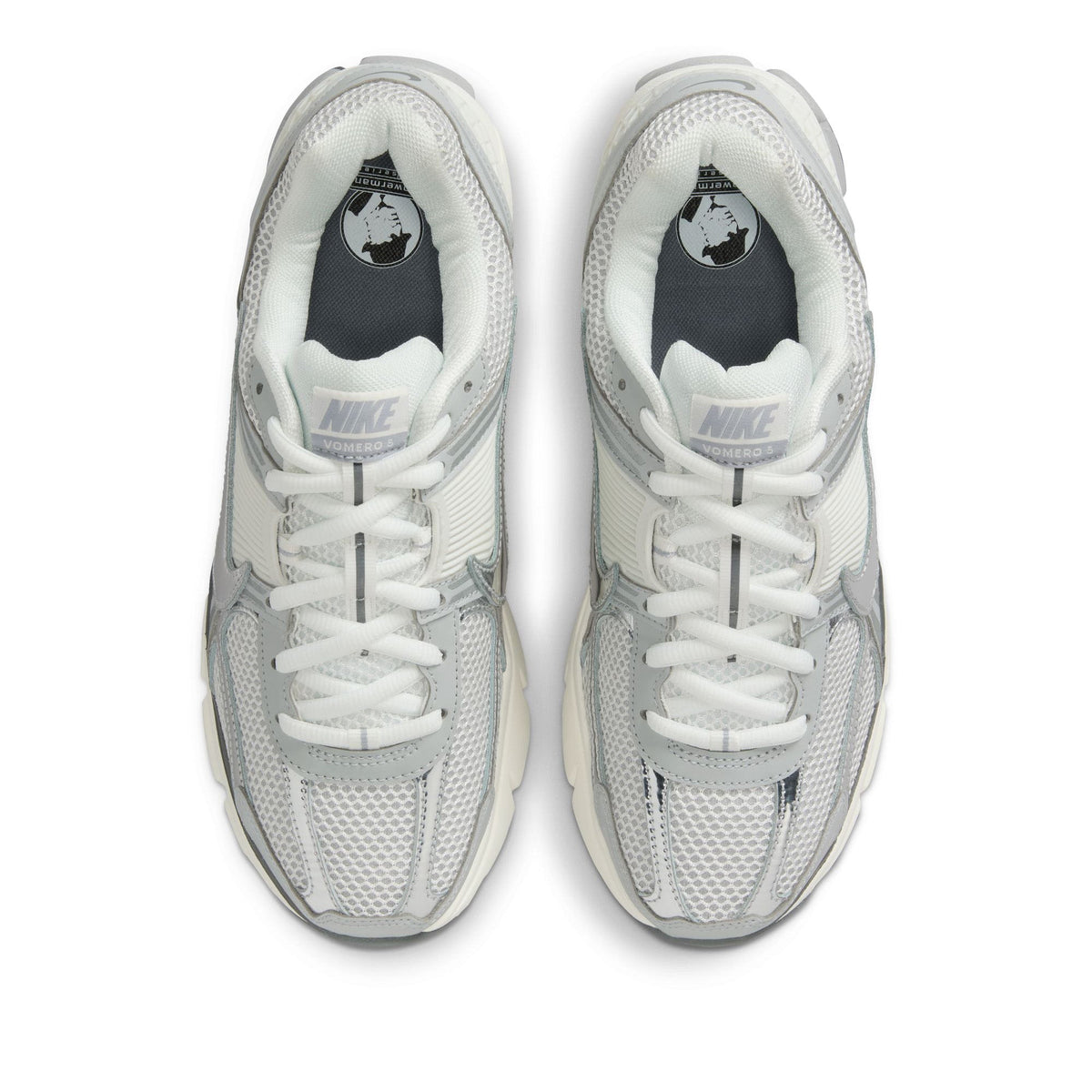 Nike Zoom Vomero 5 Men's - Summit White/Metallic Silver - product view 4
