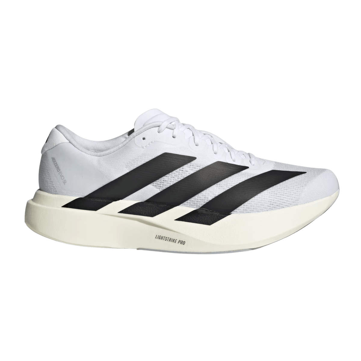 adidas Adizero EVO SL in Cloud White / Core Black / Cloud White