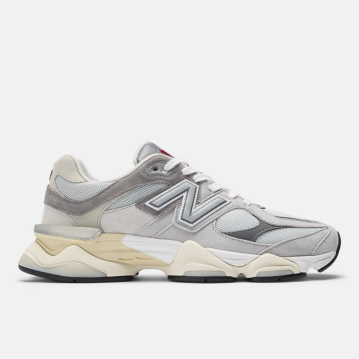 New Balance 9060 in Rain Cloud / Castlerock / White