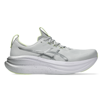 ASICS GEL-Nimbus 28 Platinum Men's - Platinum/Glow Green - product view 1