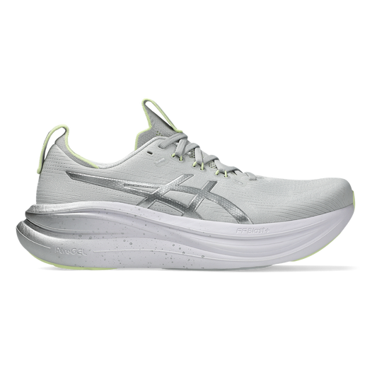 ASICS GEL-Nimbus 28 Platinum Men's - Platinum/Glow Green - product view 1