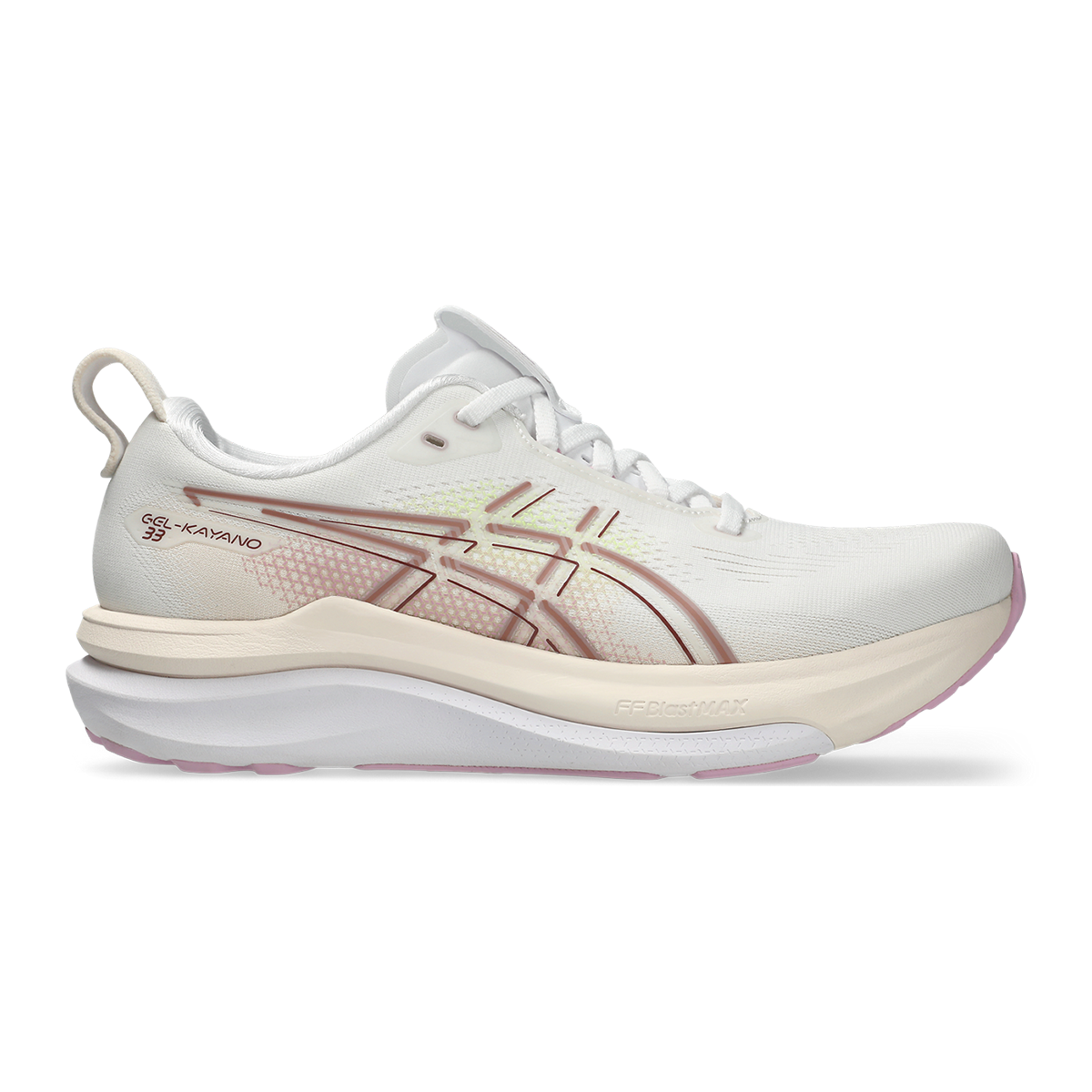 ASICS GEL-Kayano 33 Women's - White/Hazy Lilac - product view 1