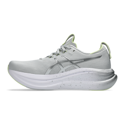 ASICS GEL-Nimbus 28 Platinum Women's - Platinum/Glow Green - product view 2