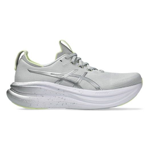 ASICS GEL-Nimbus 28 Platinum Women's - Platinum/Glow Green - product view 1