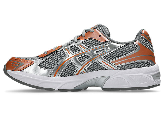 ASICS GEL-1130 in Cement Grey / Rust Orange - view 2