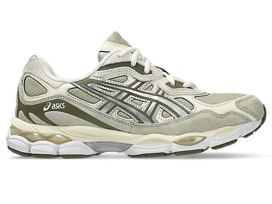 ASICS GEL-NYC in Khaki / Pure Silver