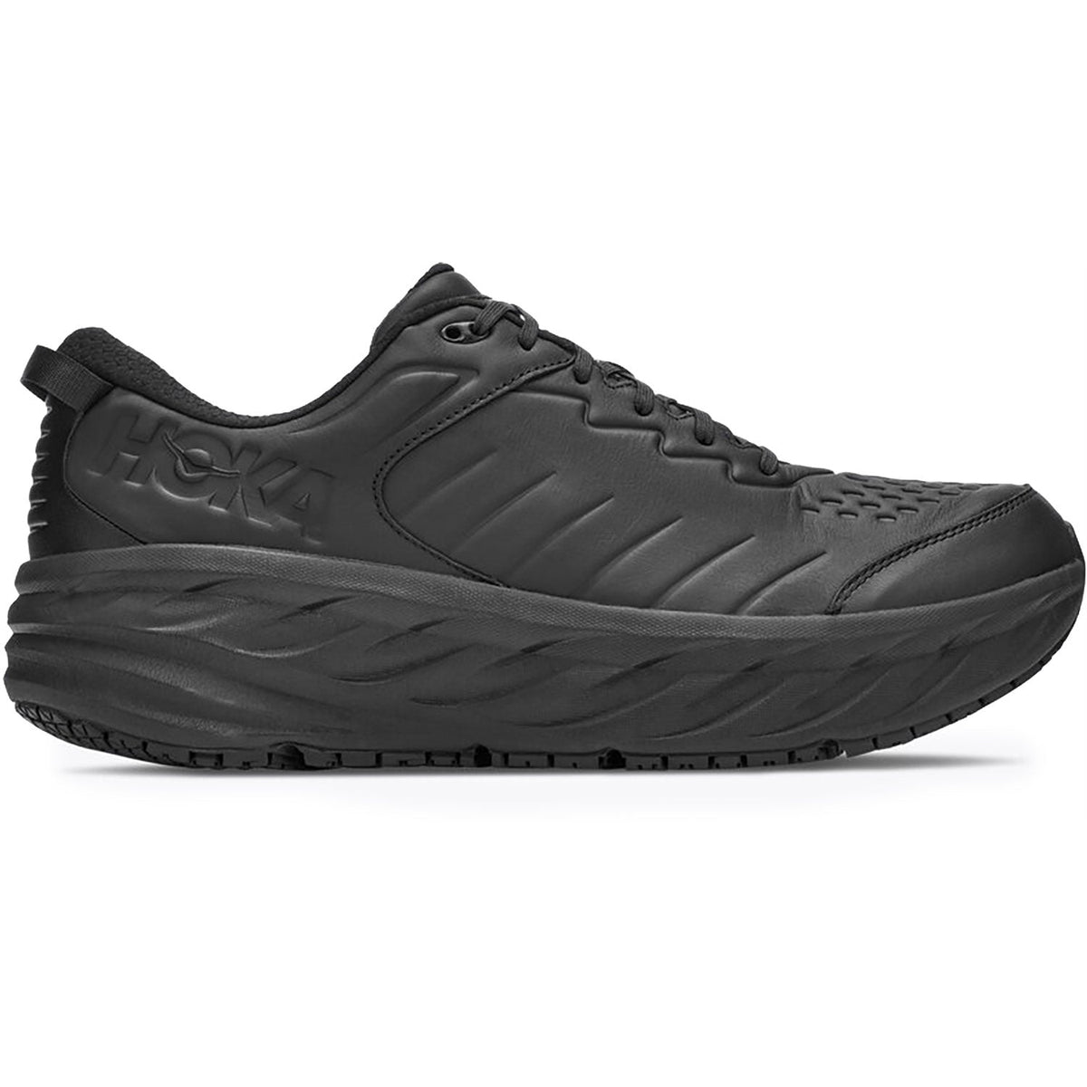 HOKA Bondi SR in Black / Black
