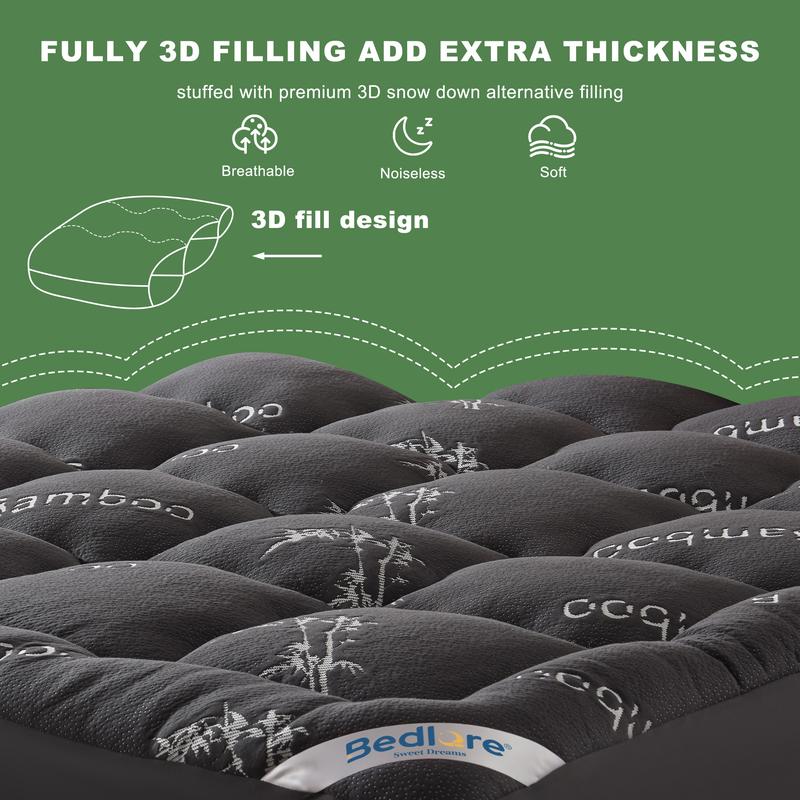 Bamboo Cloud Mattress Topper