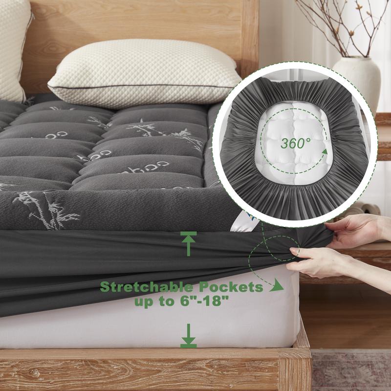 Bamboo Cloud Mattress Topper