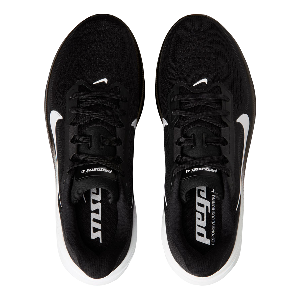Nike Pegasus 42 Women's - Black/White/Iron Grey - product view 3