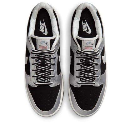 Nike Dunk Low Retro 'Varsity' Men's - Metallic Silver/Black - product view 4