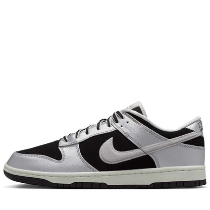 Nike Dunk Low Retro 'Varsity' Men's - Metallic Silver/Black - product view 1