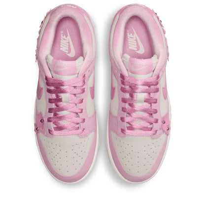 Nike Dunk Low SE 'Pink Flowers' Women's - Pink Rise/Sail - product view 4