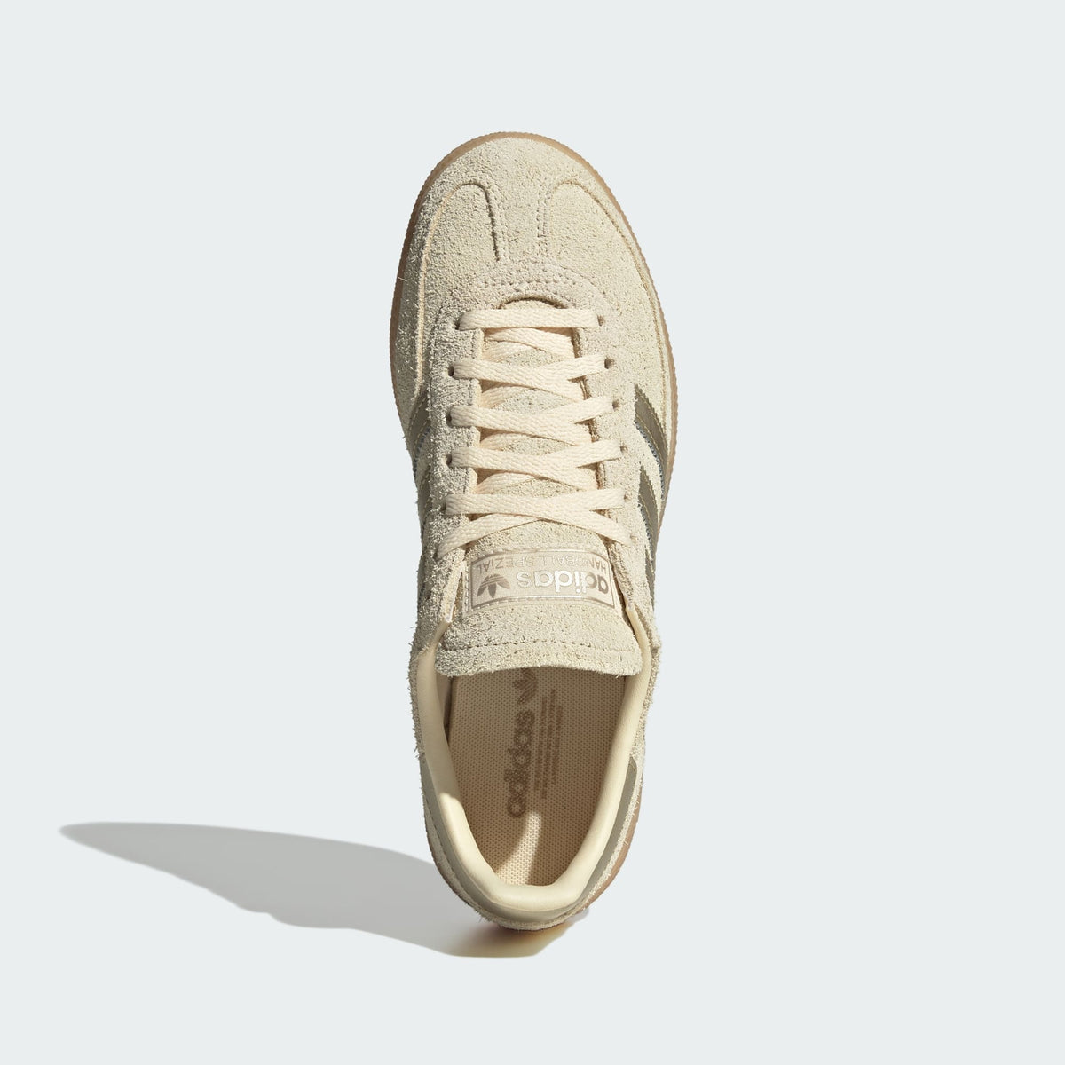 adidas Handball Spezial in Warm Vanilla / Thermal Chrome / Gum - view 2