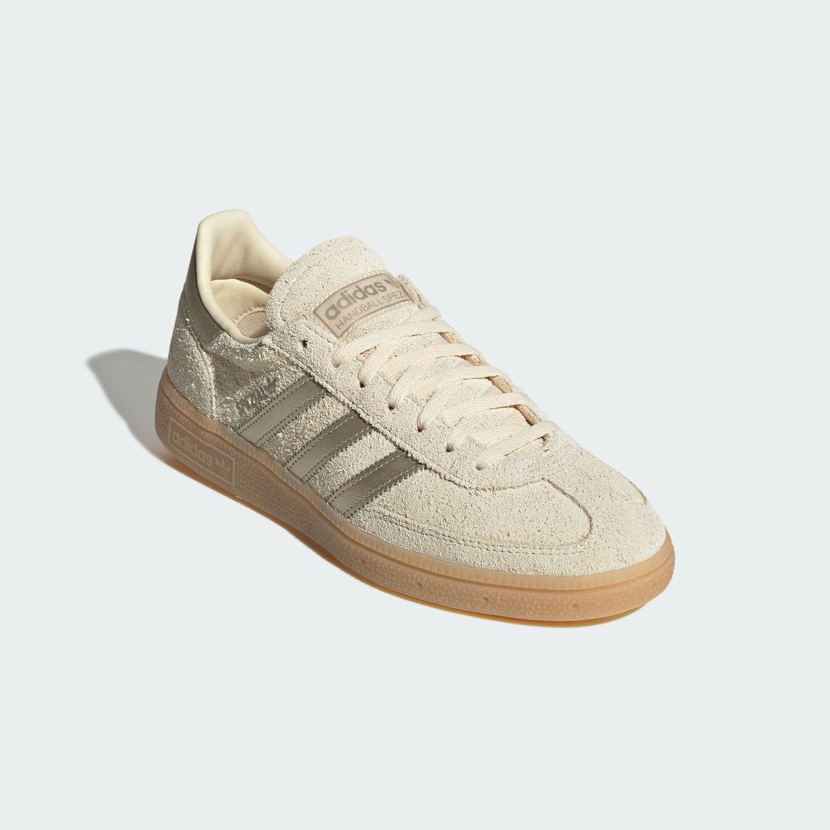 adidas Handball Spezial in Warm Vanilla / Thermal Chrome / Gum - view 4