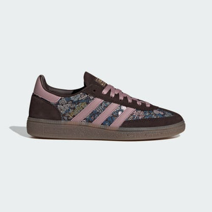 adidas Handball Spezial x Liberty London in Aurora Coffee / Magic Mauve / Gum - view 1