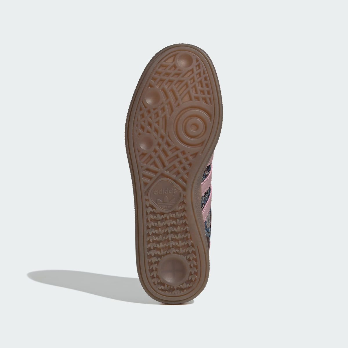 adidas Handball Spezial x Liberty London in Aurora Coffee / Magic Mauve / Gum - view 3