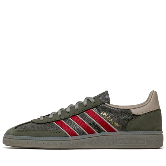 adidas Handball Spezial Men's - Olive Strata/Team Victory Red - product view 1