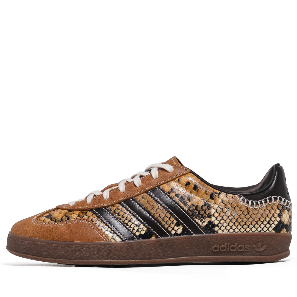 adidas Wales Bonner x adidas Gazelle Snake Men's - Dark Brown/Wonder White - product view 1