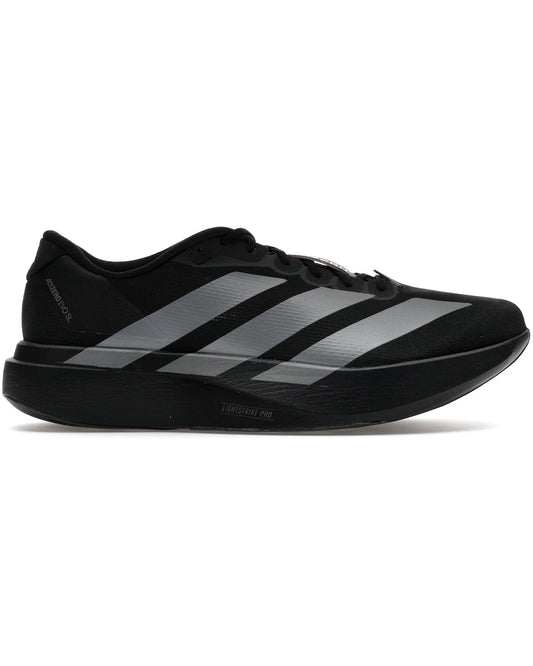 adidas Adizero EVO SL in Core Black / Iron Metallic / Grey Four