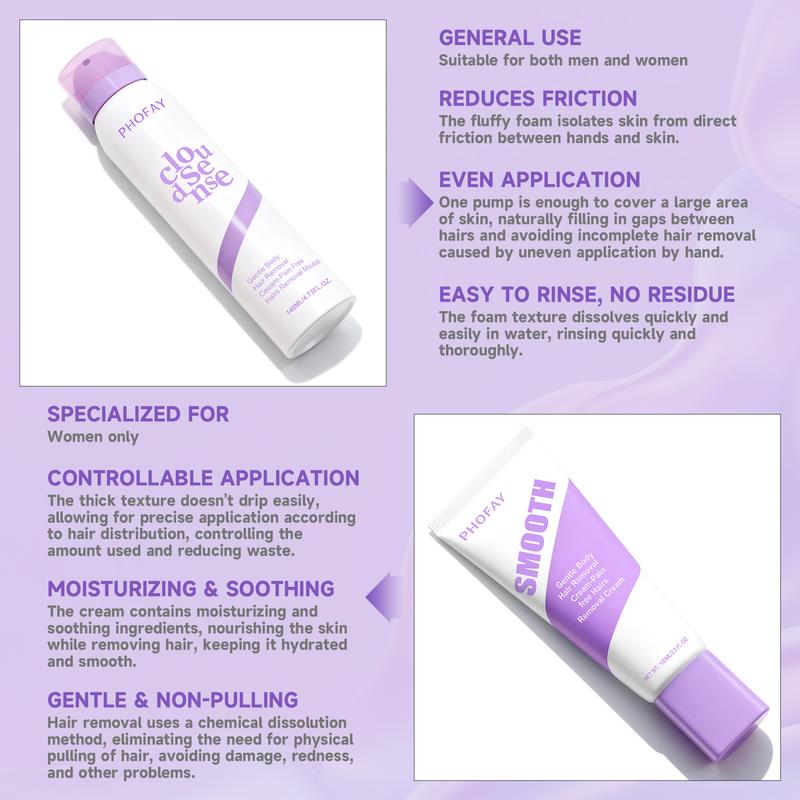 Bikini Pain-Free Hair Removal Cream for Sensitive Skin