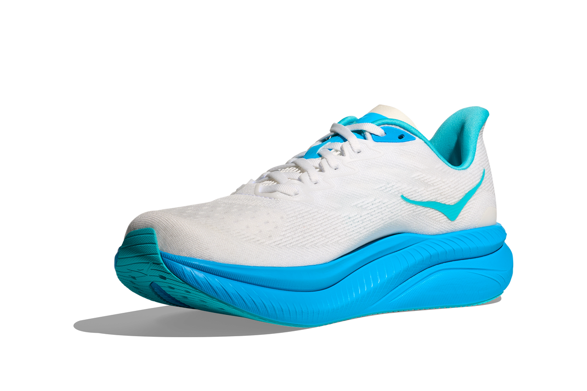 HOKA Mach 6 in White / Skyward Blue - view 2