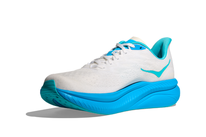 HOKA Mach 6 in White / Skyward Blue - view 2