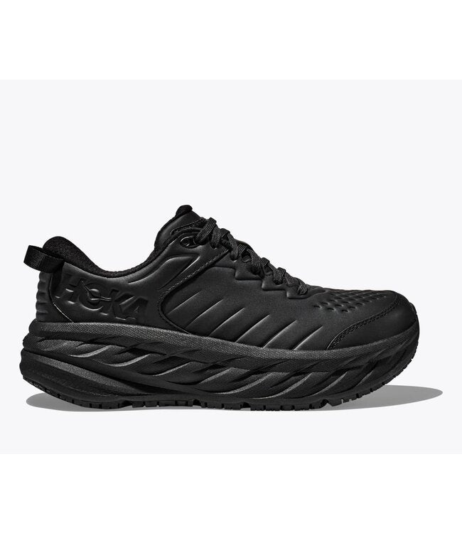 HOKA Bondi SR in Black / Black