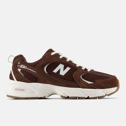 New Balance 530 in Pumpernickel / Sea Salt - view 1
